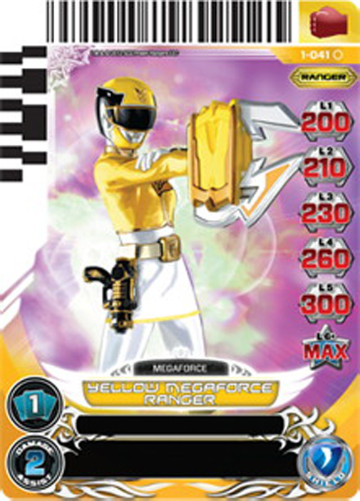 Yellow Megaforce Ranger 041